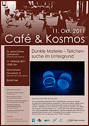 Poster: Café & Kosmos — Dunkle Materie
