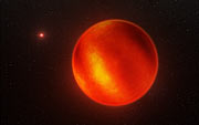 Artist's impression of Luhman 16B recreated from VLT observations