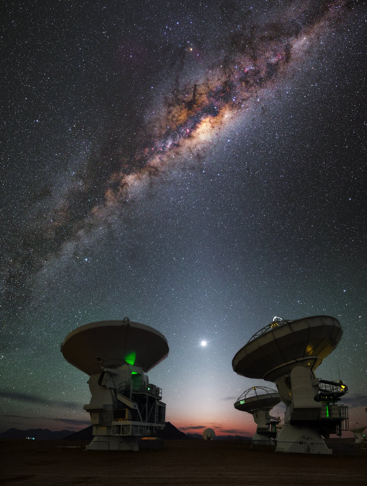 The heart of the Milky Way