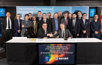 Contract Signed for ELT’s Mirror M5 Cell Structure