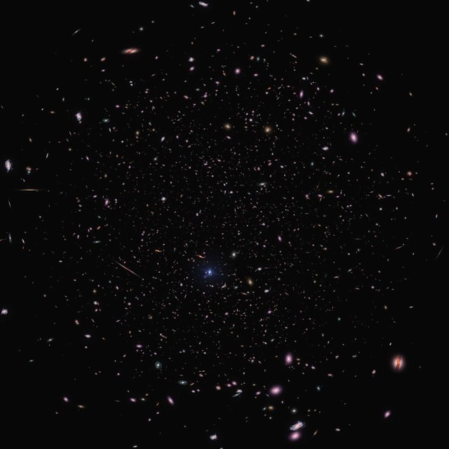 Artist's impression time-lapse of distant supernovae (fulldome)