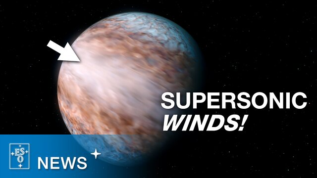 Ventos supersónicos extremos assolam WASP-127b | ESO News